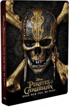 Piratas do Caribe: A Vingaça de Salazar - Blu Ray + Blu Ray 3D - Steelbook