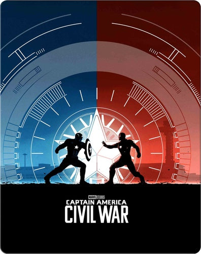 Capitão America: Guerra Civil - Blu Ray ULTRA HD - Steelbook