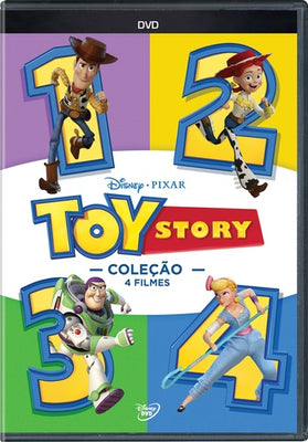 Toy Story: Coleção 4 Filmes - DVD