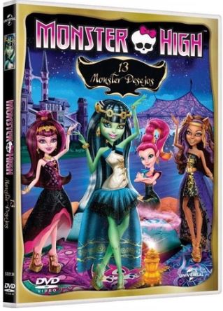 Monster High: 13 Monster Desejos - DVD