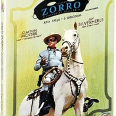 Coleção Zorro: O Cavaleiro Solitário - Ano 1950 - 6 Episódios - DVD