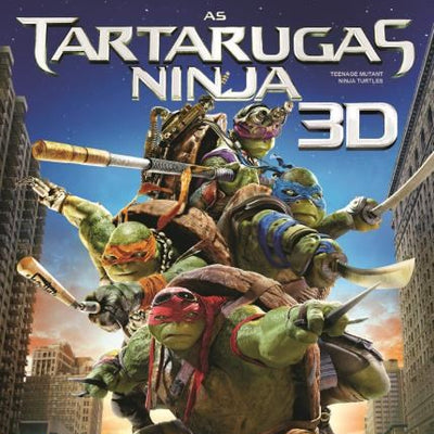 Tartarugas Ninjas - Blu Ray 3D + Blu Ray