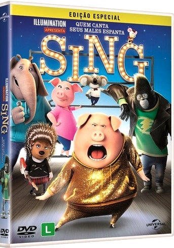 Sing: Quem Canta os Males Espantam - DVD