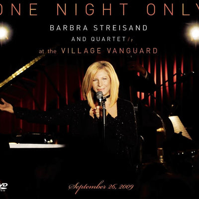 One Night Only: Barbra Streisand and Quartet at the Village Vanguard - Blu Ray