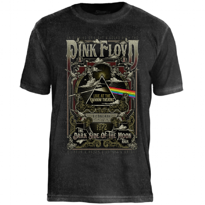 Camiseta Especial Pink Floyd Live at The Rainbow Theatre