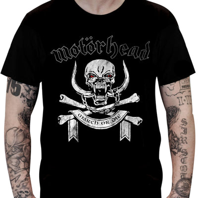 Camiseta motorhead march or die