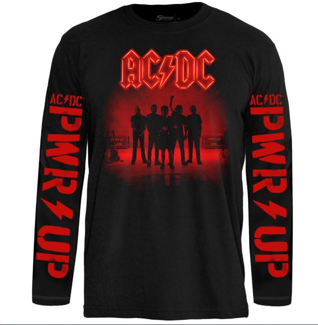 Camiseta Manga Longa AC/DC Power Up