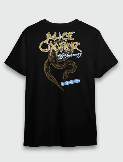 Camiseta Alice Cooper Constrictor