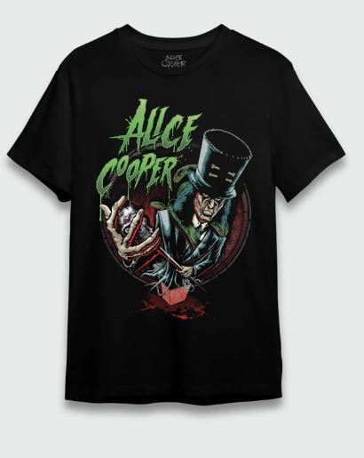 Camiseta Alice Cooper Jack in the Box