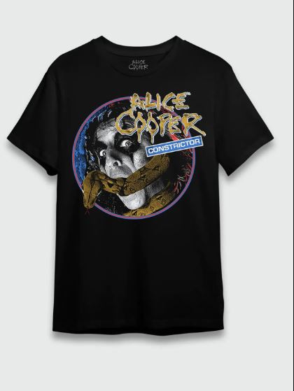Camiseta Alice Cooper Constrictor