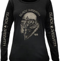 Camiseta Feminina Manga Longa Black Sabbath European Tour 78 1