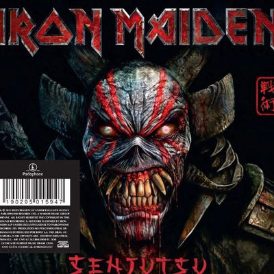 Iron Maiden - Senjutsu Digipack CD DUPLO - verso