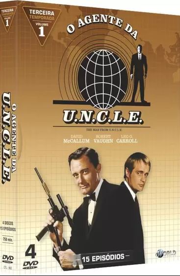 O Agente Da U.N.C.L.E. - 3ª Temporada - Vol. 1 DVD