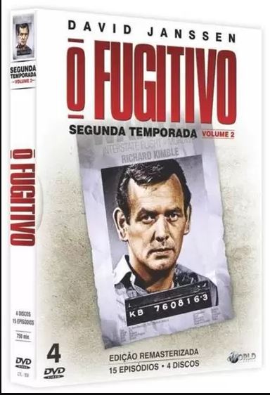 O Fugitivo Segunda Temporada Volume 2 DVD
