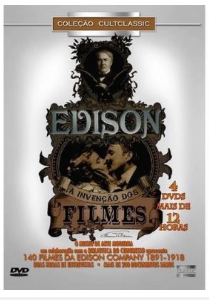 Edison - A Invenção Dos Filmes 4 discos DVD