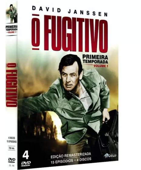 O Fugitivo Primeira Temporada Volume 1 DVD