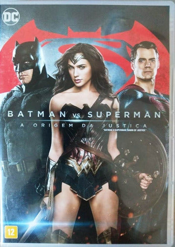 Batman Vs Superman: A Origem Da Justiça - DVD