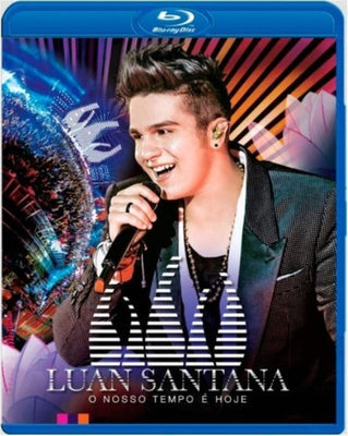 Luan Santana - O Nosso Tempo E Hoje  - Blu Ray