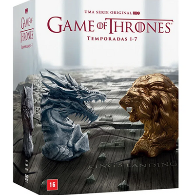 COLEÇÃO GAME OF THRONES - 1ª A 7ª TEMPORADA DVD