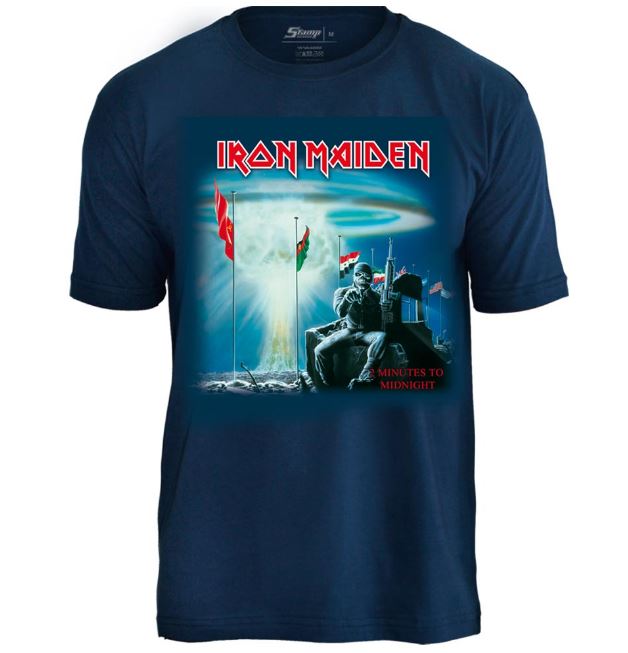 Camiseta Iron Maiden Two Minutes To Midnight