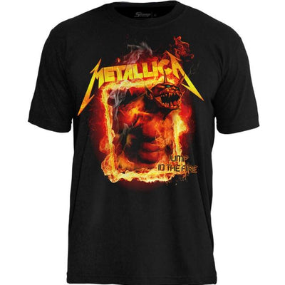 Camiseta Metallica Jump In The Fire