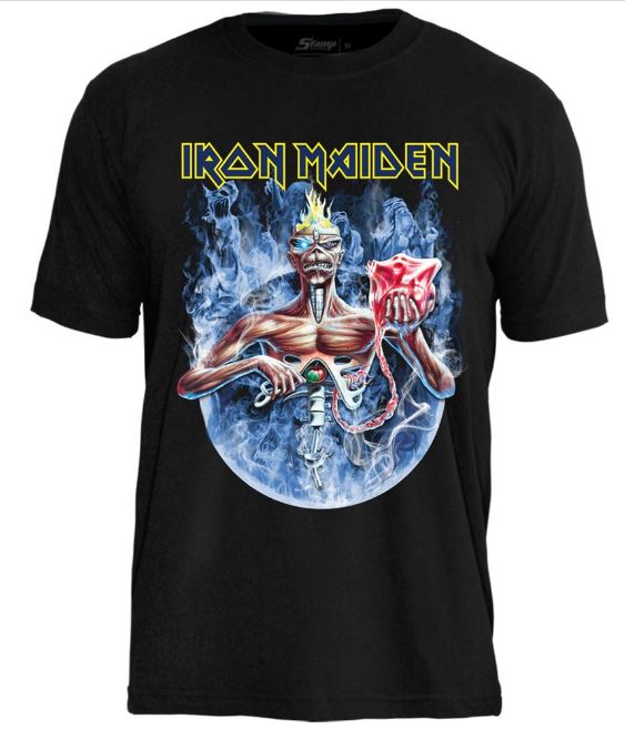 Camiseta Iron Maiden 7Th Son Duo