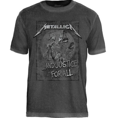 Camiseta Especial Metallica Justice Seal