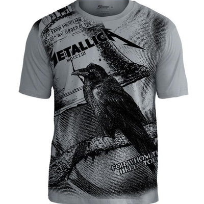 Camiseta Especial Metallica Justice Seal