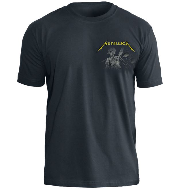 Camiseta PC Metallica And Justice For All