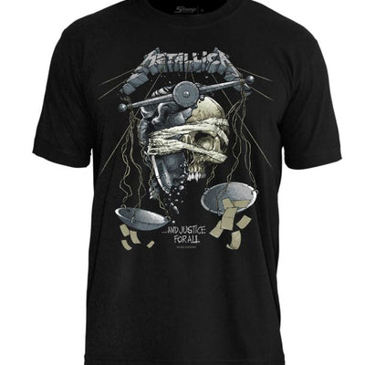 Camiseta Metallica Justice Luke