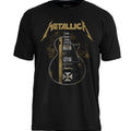 Camiseta Metallica Hetfield Iron Cross Guitar 1