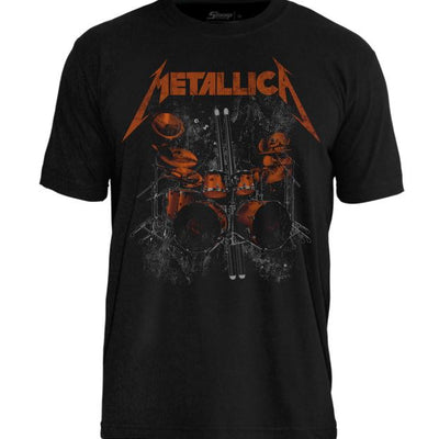Camiseta Metallica Lars Drums