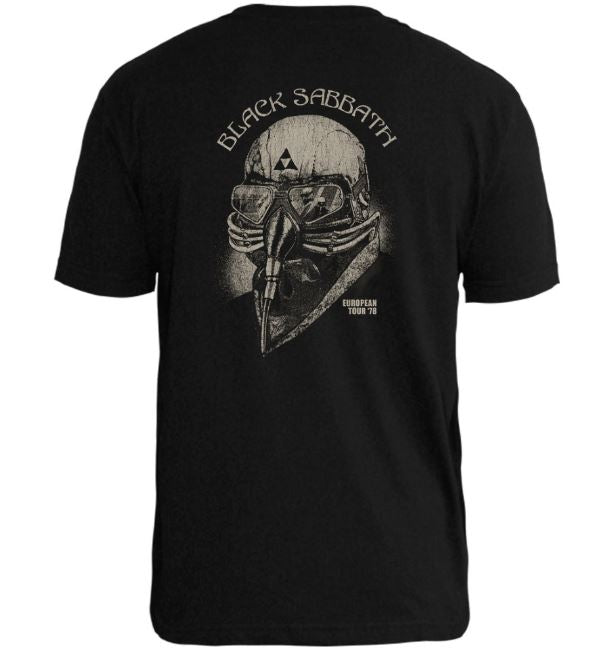 Camiseta PC Black Sabbath European Tour 78