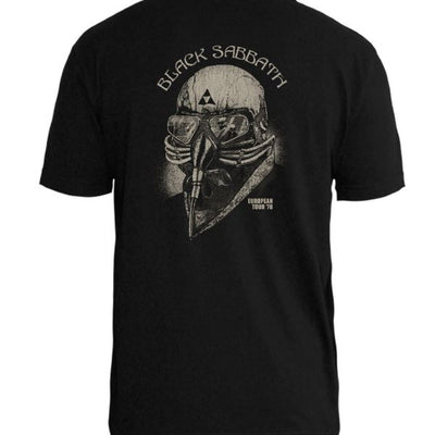Camiseta PC Black Sabbath European Tour 78 - verso