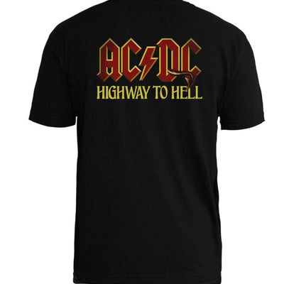 Camiseta AC/DC Highway To Hell - verso