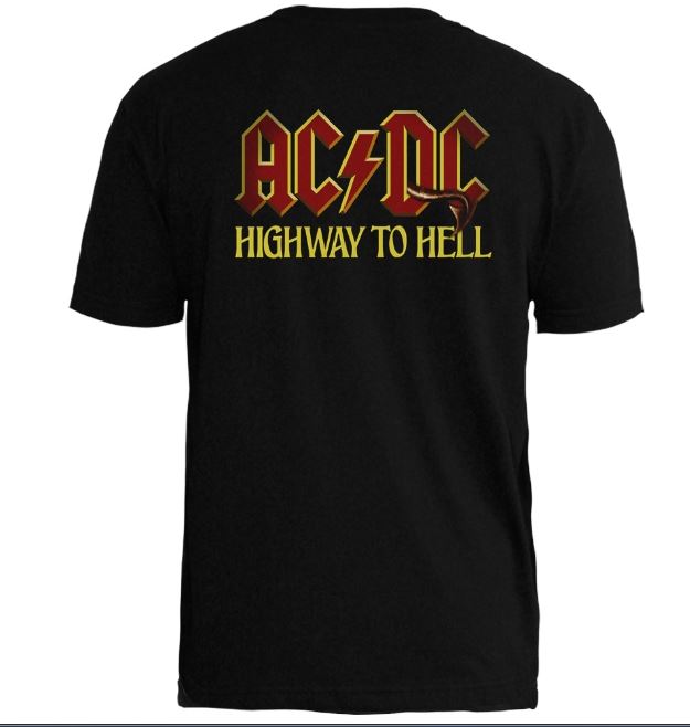 Camiseta AC/DC Highway To Hell