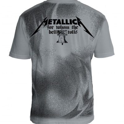 Camiseta Especial Metallica Justice Seal - verso