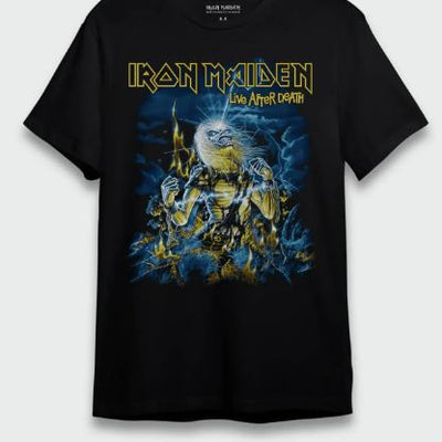 Camiseta Iron Maiden Live After Death