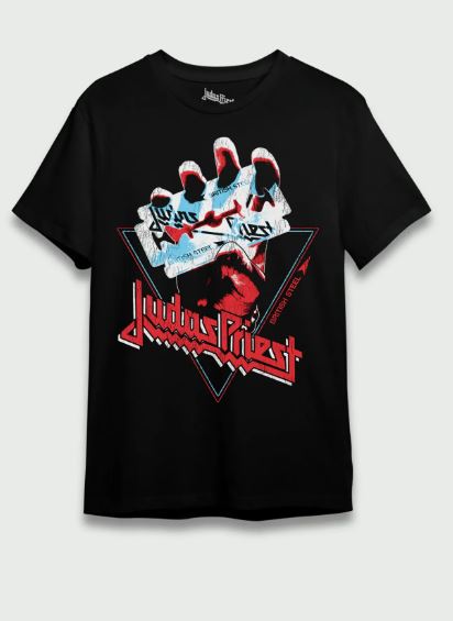 Camiseta Judas Priest - British Steel II