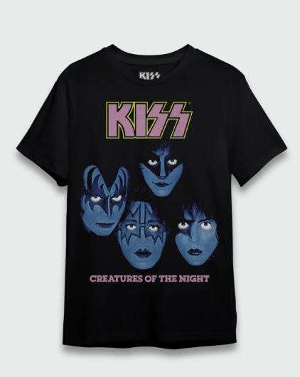 Camiseta Kiss - Creatures of the Night