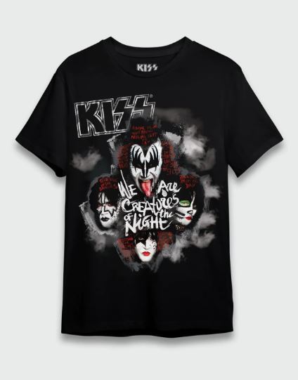 Camiseta Kiss - We Are Creatures Of The Night
