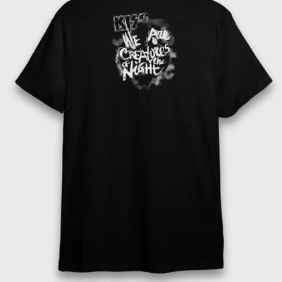 Camiseta Kiss - We Are Creatures Of The Night - verso