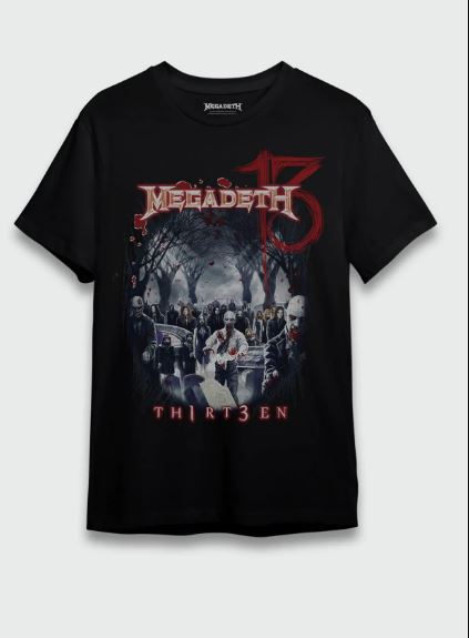 Camiseta Megadeth Zombie 13