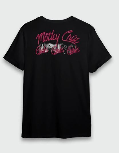 Camiseta Motley Crue Girls Girls Girls