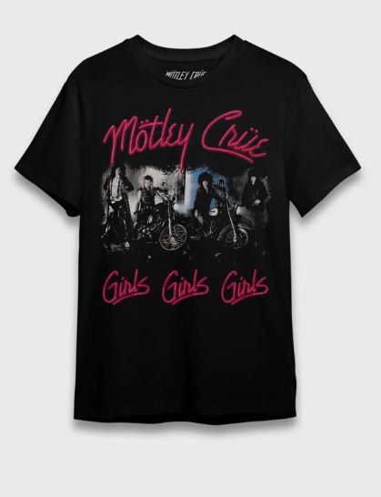 Camiseta Motley Crue Girls Girls Girls
