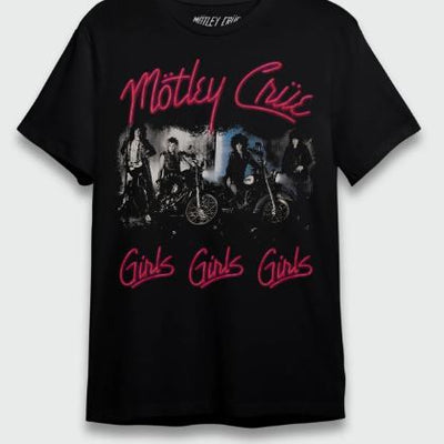 Camiseta Motley Crue Girls Girls Girls
