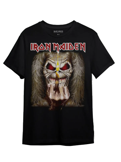 Camiseta Iron Maiden Finger