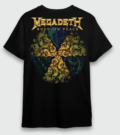 Camiseta Megadeth Rust in Peace