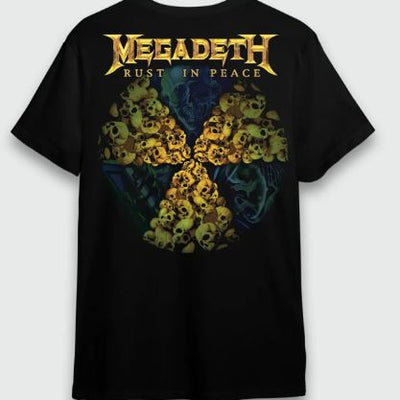Camiseta Megadeth Rust in Peace - verso