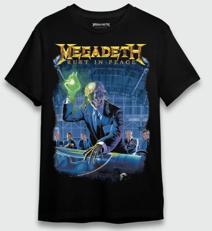 Camiseta Megadeth Rust in Peace